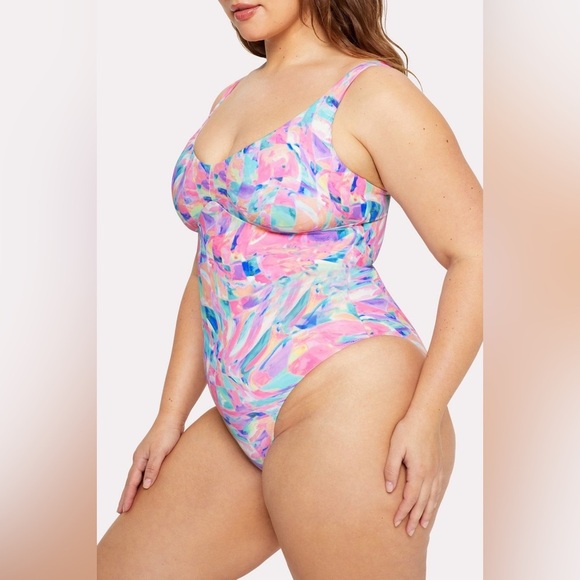 Fabletics Yitty Shaping Swim Demi One Piece Sz XXl/1x - Picture 3 of 8